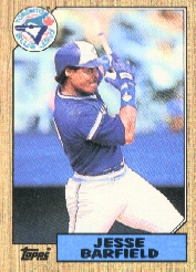 1987 Topps Baseball Cards      655     Jesse Barfield